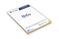 Notepad, A5, 50 lap, lined, VICTORIA OFFICE, yellow